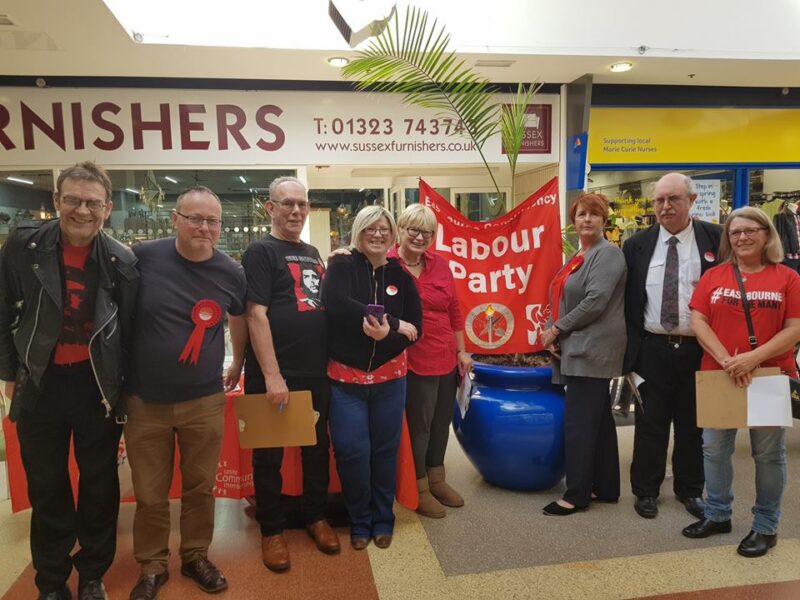 Roy and Julie and the Street Stall Team