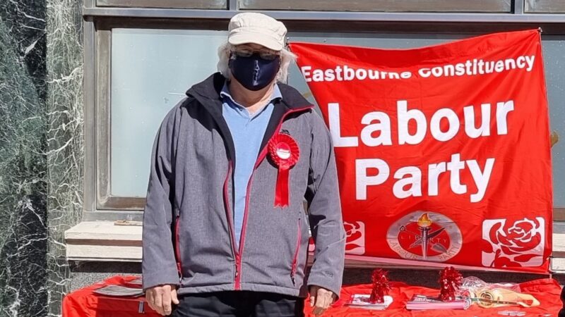 Yes, it is Graham Dean at the street stall