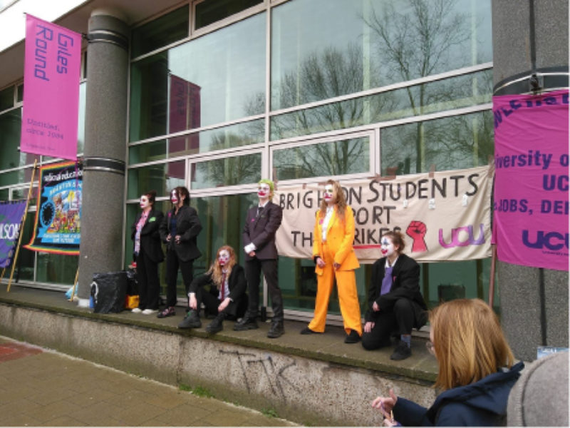 Brighton students support