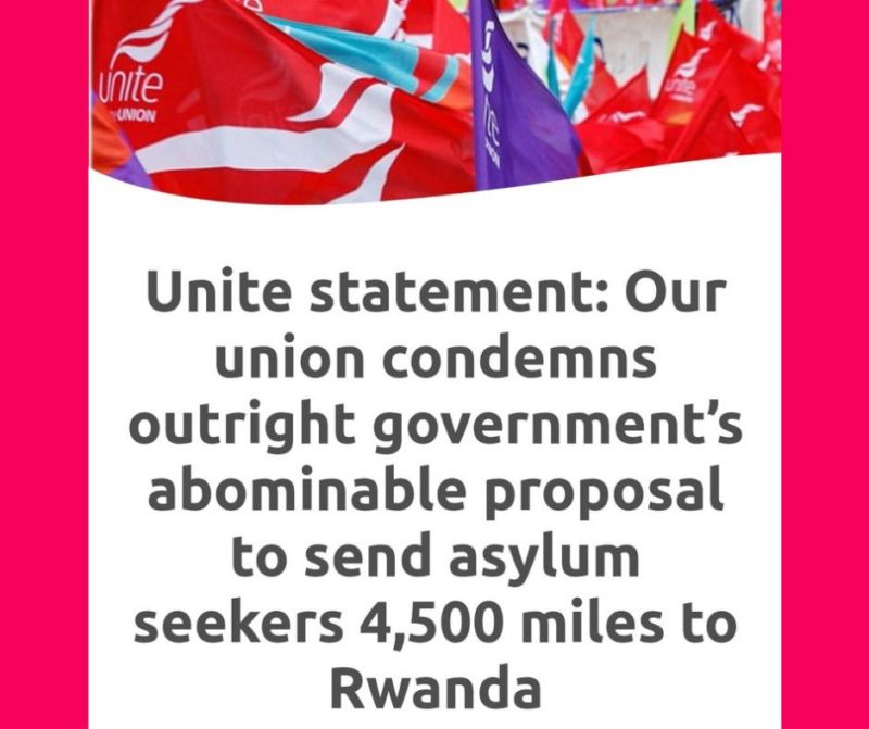 Unite statement on Rwands