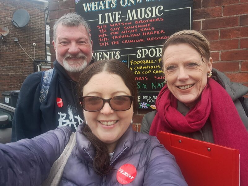 Campaigning for Labour